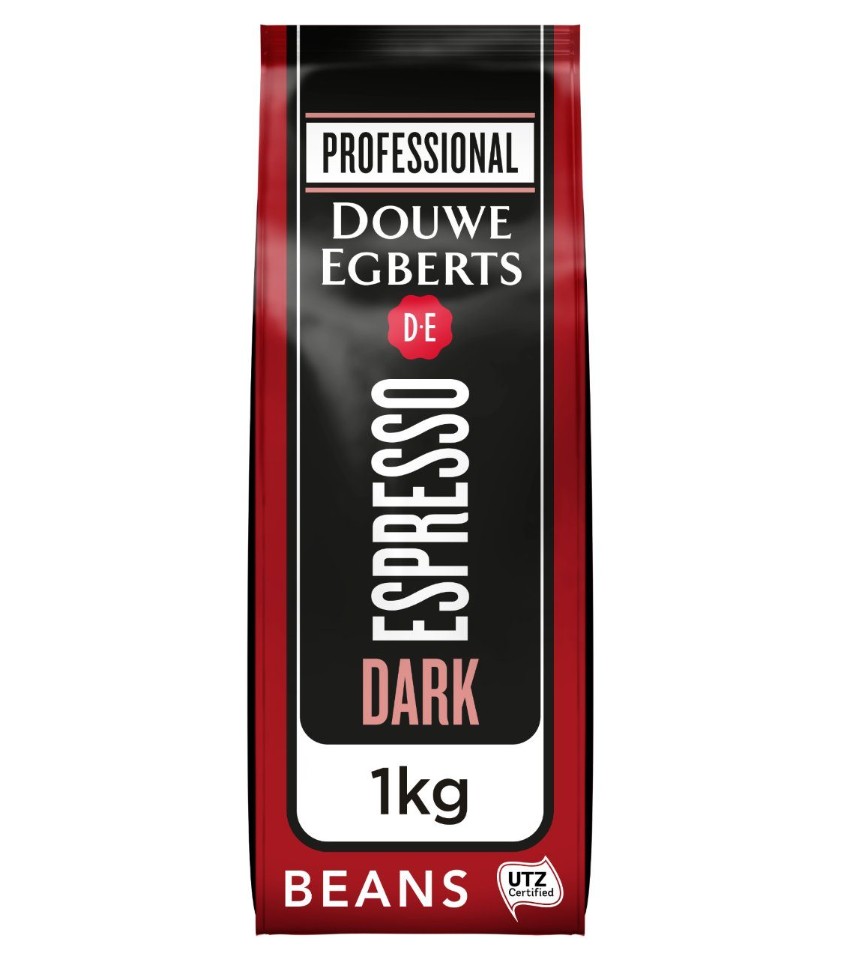 Douwe Egberts Espresso Dark Roast Bonen 1kg